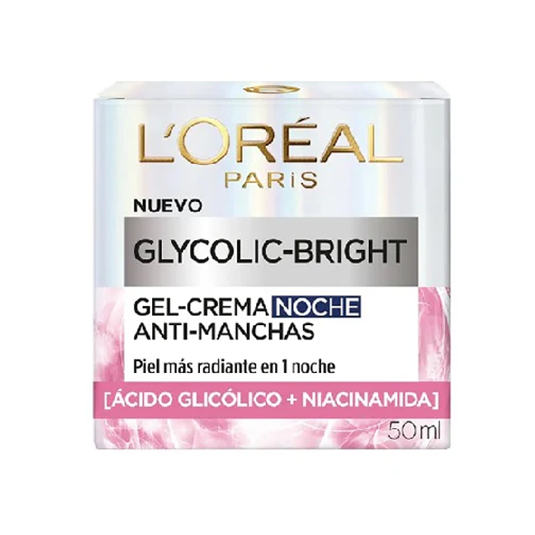 Gel Crema Anti-manchas Glycolic-Bright Noche 50ml 1