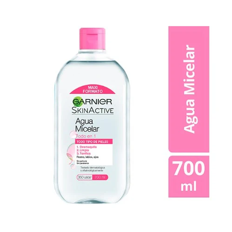 Agua micelar Garnier Todo en Uno 700ml 1