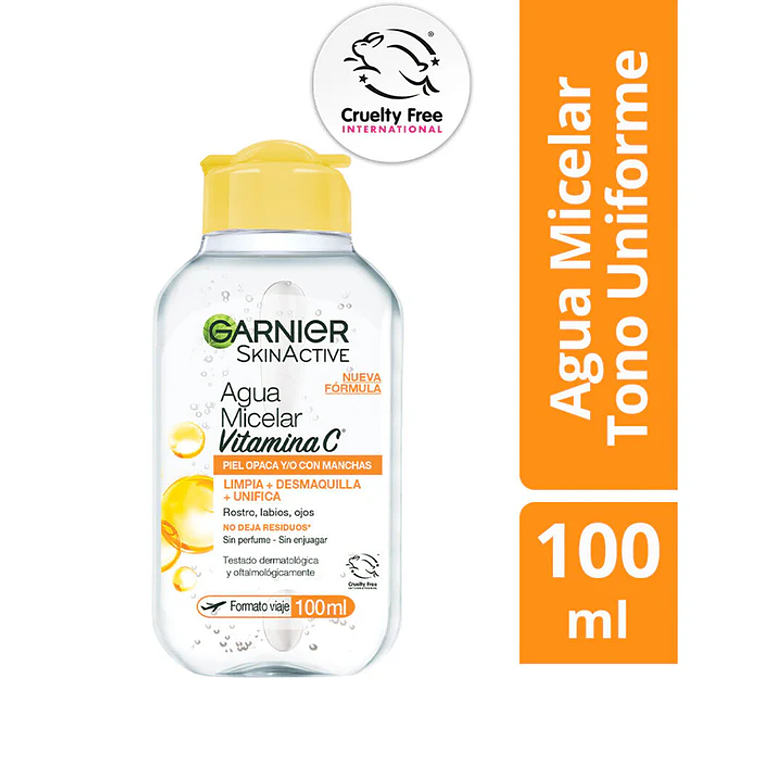 Agua micelar Garnier Vitamina C 100ml 1