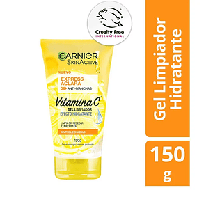 Gel Limpiador Garnier Skin Active Express Aclara 150ml