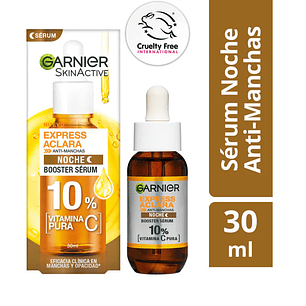 Sérum Garnier Express Aclara Noche 30ml