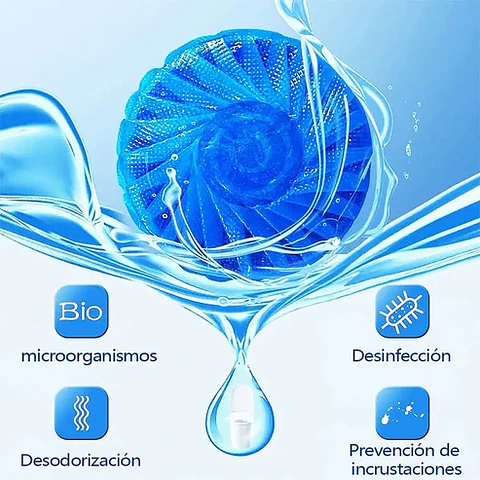  Aileda Pastillas Para Inodoro Ultra Concentrado 3+1 und Océano/Limón