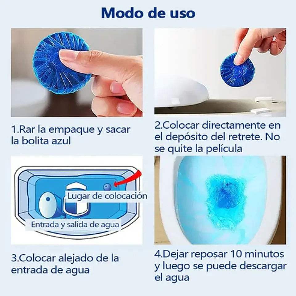 AILEDA PASTILLAS PARA INODORO ULTRA CONCENTRADO 3+1 UN OCÉANO/LIMÓN 3