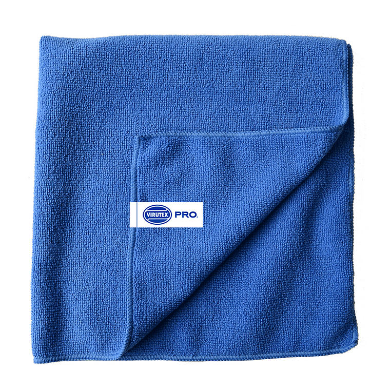 Paño Microfibra Virutex Pro Multiuso Azul 40X40 cm Paquete de 5 Unidades 1