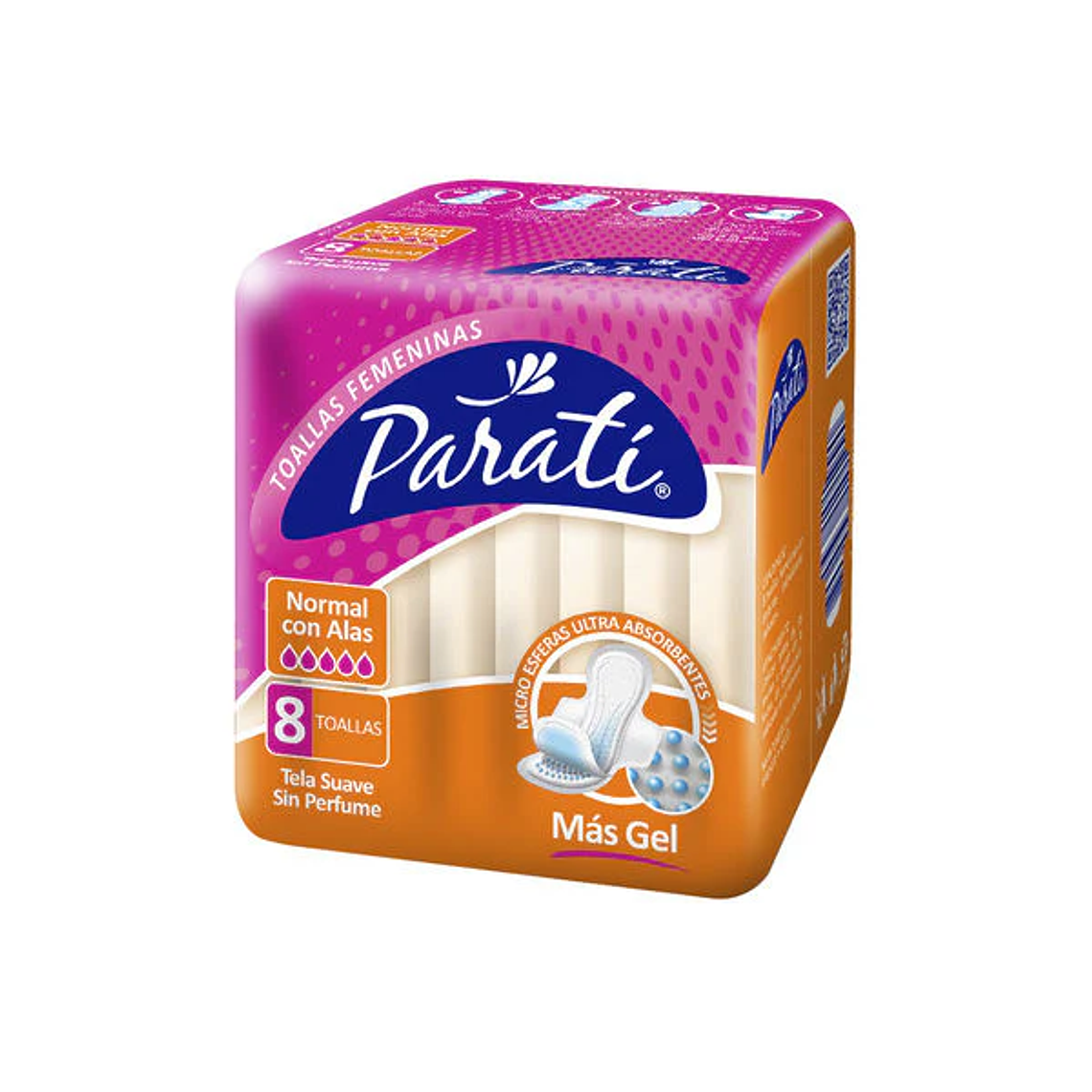 Toalla higiénica Para ti Normal con Alas 8 unidades 1