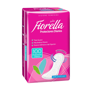 Protectores Diarios Fiorella 100 unds