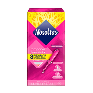 Tampones Nosotras Regular 8 unds.