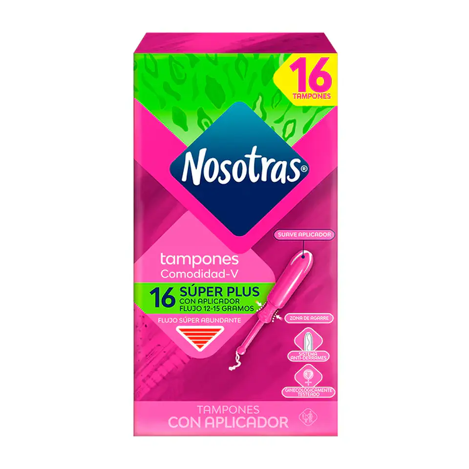 Tampones Nosotras Super Plus 16 unds. 1