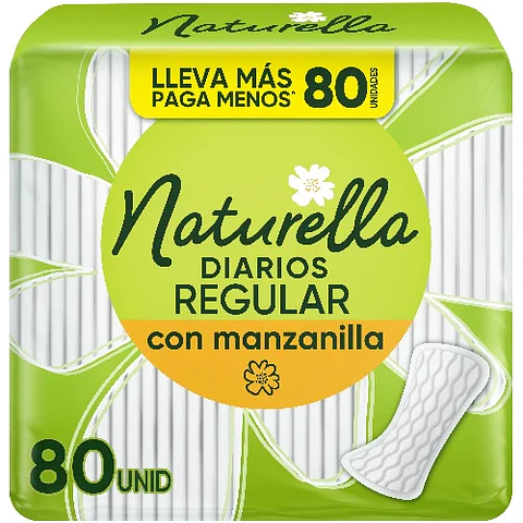 Protectores diarios Naturella 80 unidades
