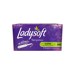 Tampones Ladysoft Super 8 unidades