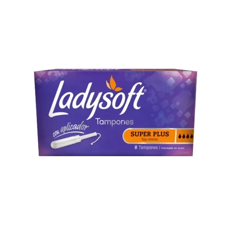 Tampones Ladysoft Super plus 8 unidades 1