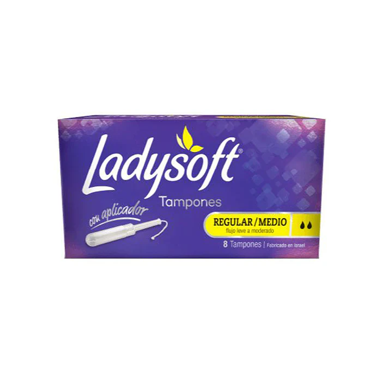 Tampones Ladysoft Regular 8 unidades 1