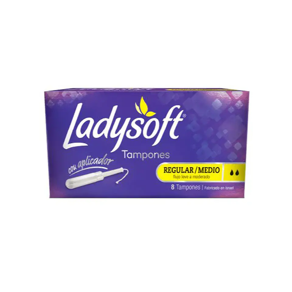 Tampones Ladysoft Regular 8 unidades 1