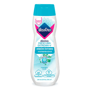 Jabón Intimo Nosotras Frescura extrema 200ml.