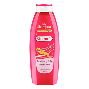 Shampoo Simonds Brillitos de Argán 400ml