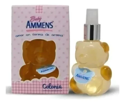 Colonia Ammens Baby Oso Rosada 190ml