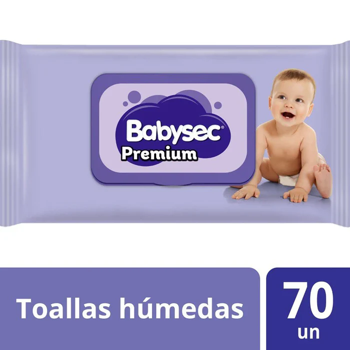 Toallitas húmedas Babysec Premium 70 unidades 1