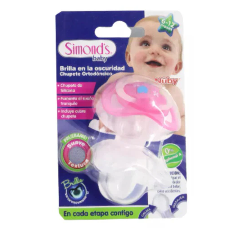 Chupete Ortodóncico Brilla en la Oscuridad Simonds 2