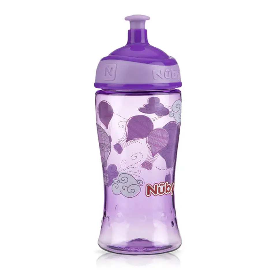 Vaso Super Slurp Nuby Boquilla POP-UP 360ml variedades 1