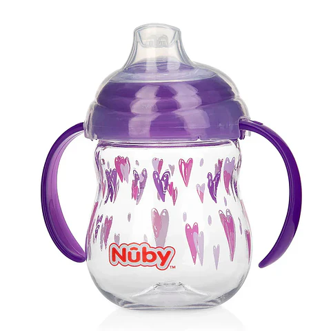 Taza con asas Nuby Click-It Boquilla Antiderrame270ml