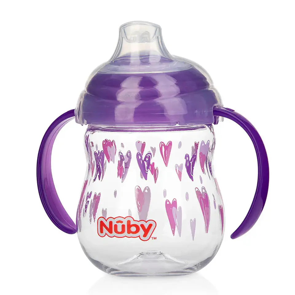 Taza con asas Nuby Click-It Boquilla Antiderrame270ml 1