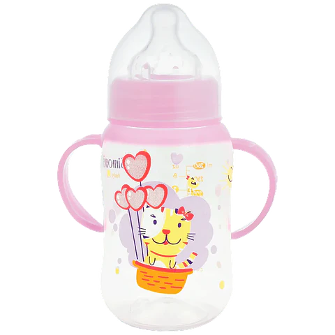 Mamadera Simonds Fansy Boca Ancha Gatita 260ml