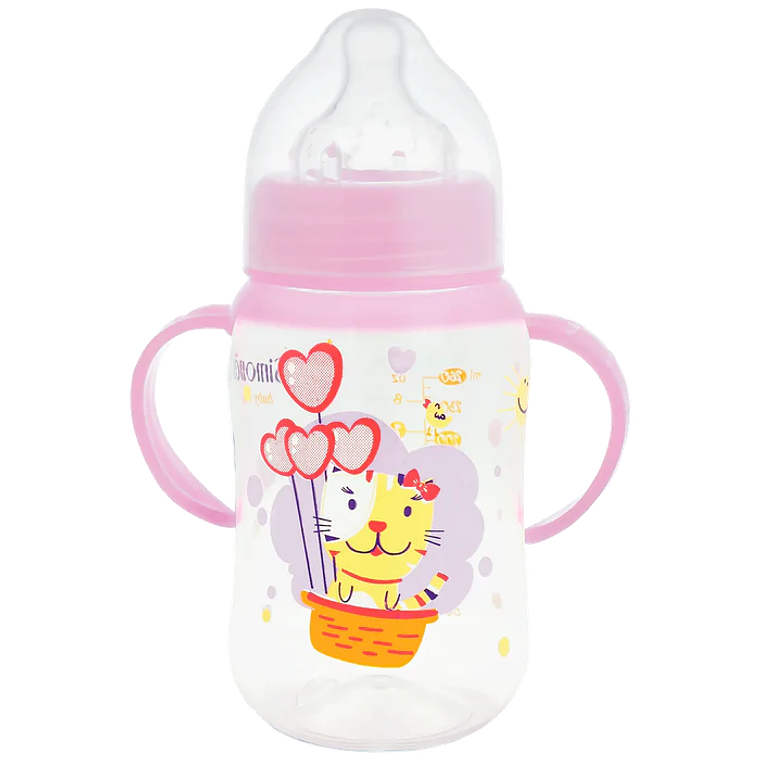 Mamadera Simonds Fansy Boca Ancha Gatita 260ml 1