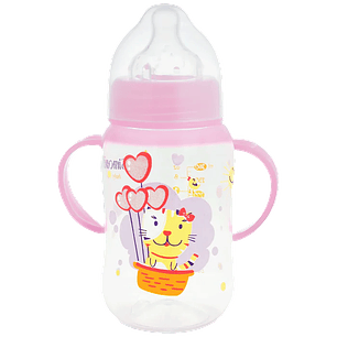 Mamadera Simonds Fansy Boca Ancha Gatita 260ml