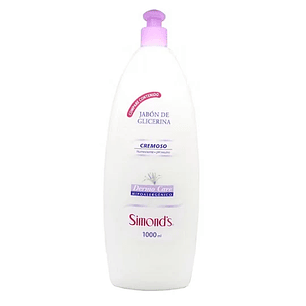 Jabón glicerina Simonds Cremoso 1 Lt