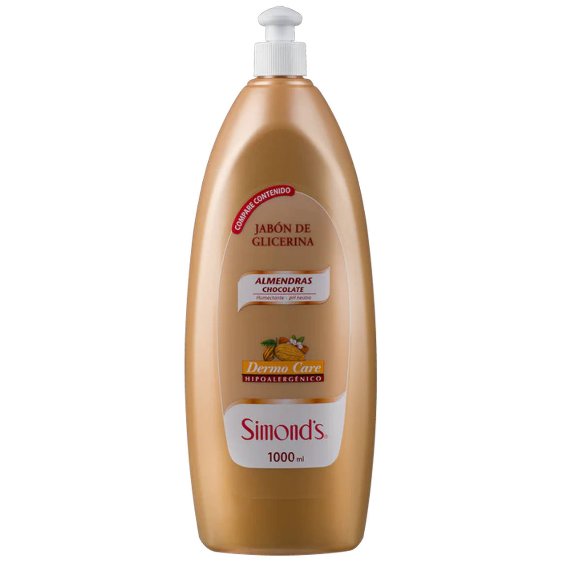 Jabón glicerina Simonds Chocolate Almendra 1 Lt 1