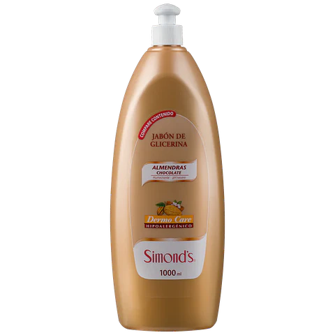 Jabón glicerina Simonds Chocolate Almendra 1 Lt