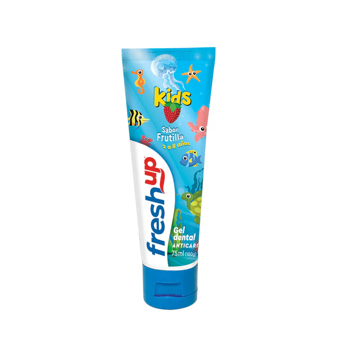 Pasta Dental Niños Fresh Up Full sabor Frutilla 75ml 1