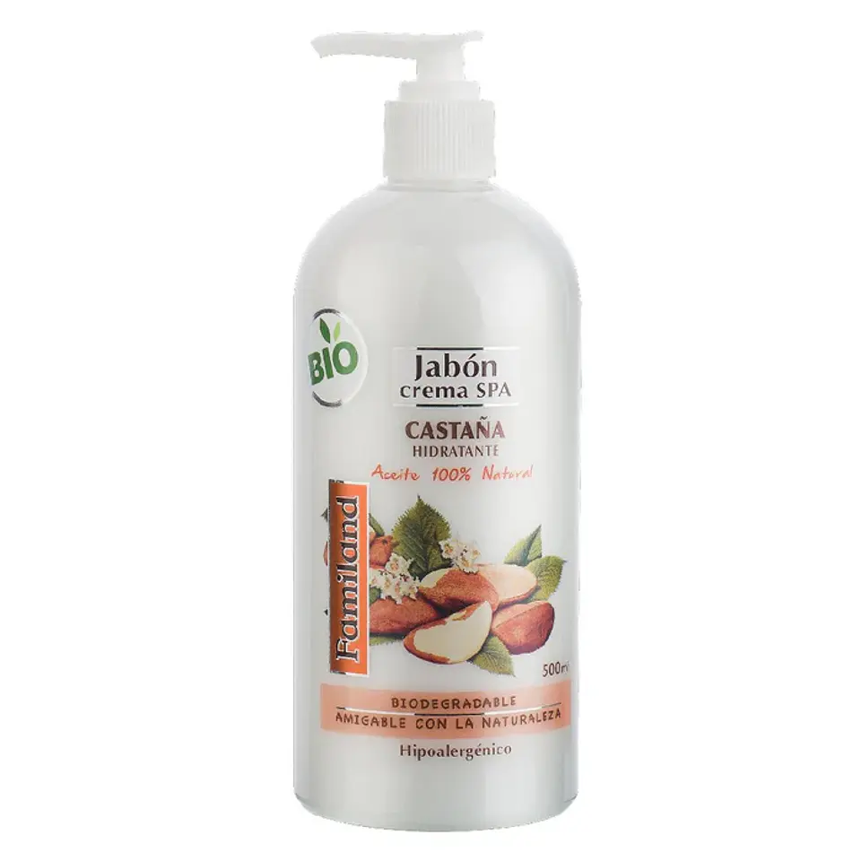 Jabón líquido Familand Castaña 500ml 1