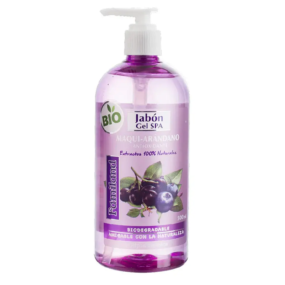 Jabón líquido Familand Maqui Arandano 500ml 1