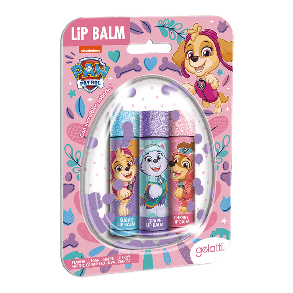 Bálsamo Labial Burbuja x3 Paw Patrol Skye 1
