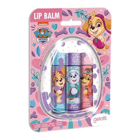 Bálsamo Labial Burbuja x3 Paw Patrol Skye