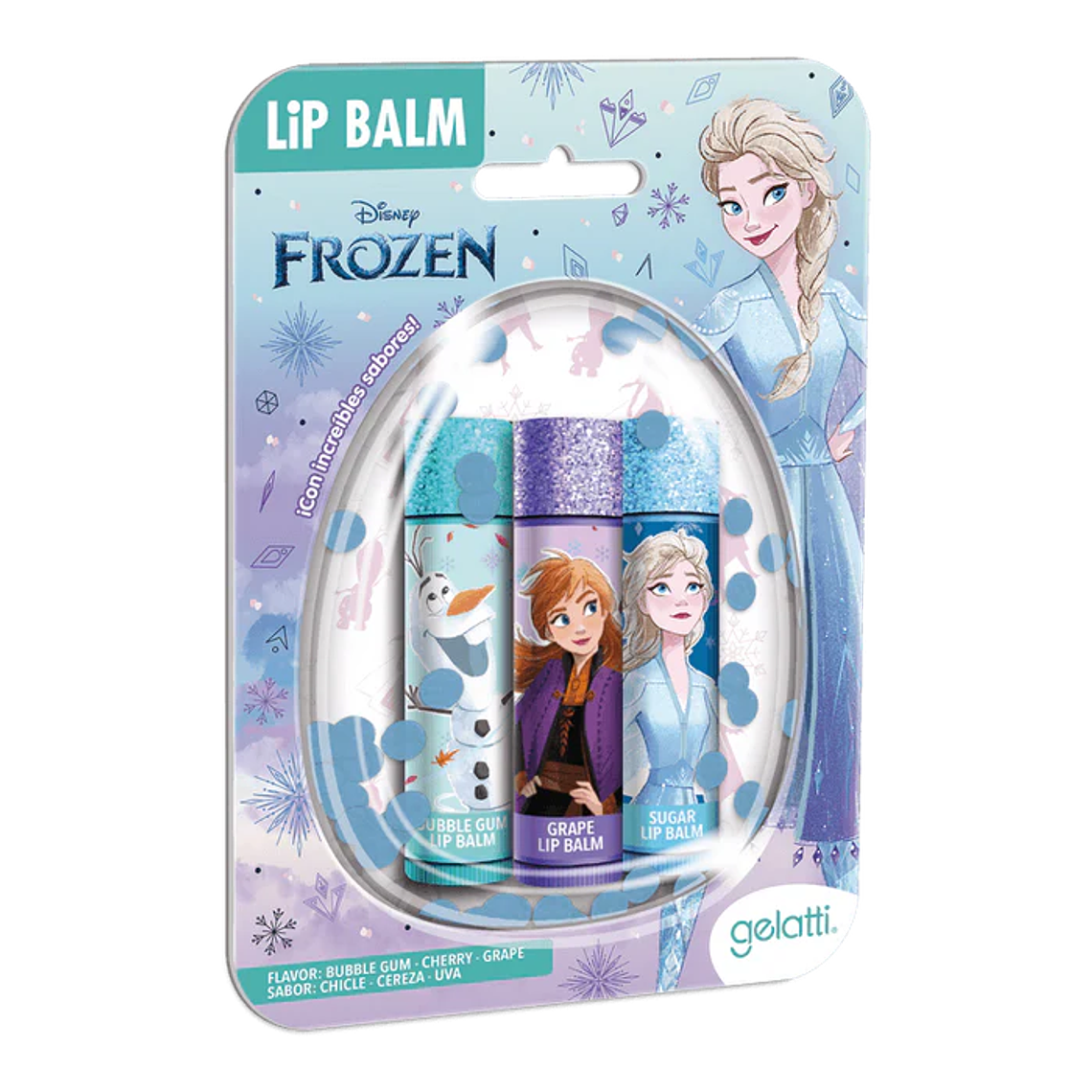 Bálsamo Labial Burbuja x3 Frozen 1