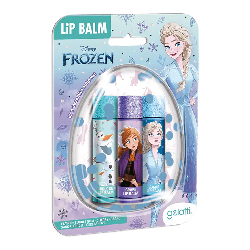 Bálsamo Labial Burbuja x3 Frozen 1