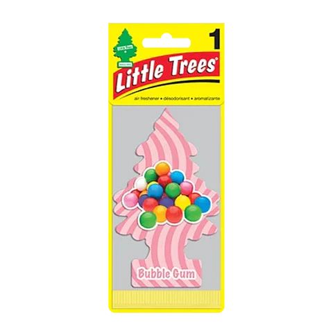 Aromatizante automovil Little Trees Bubble Gum