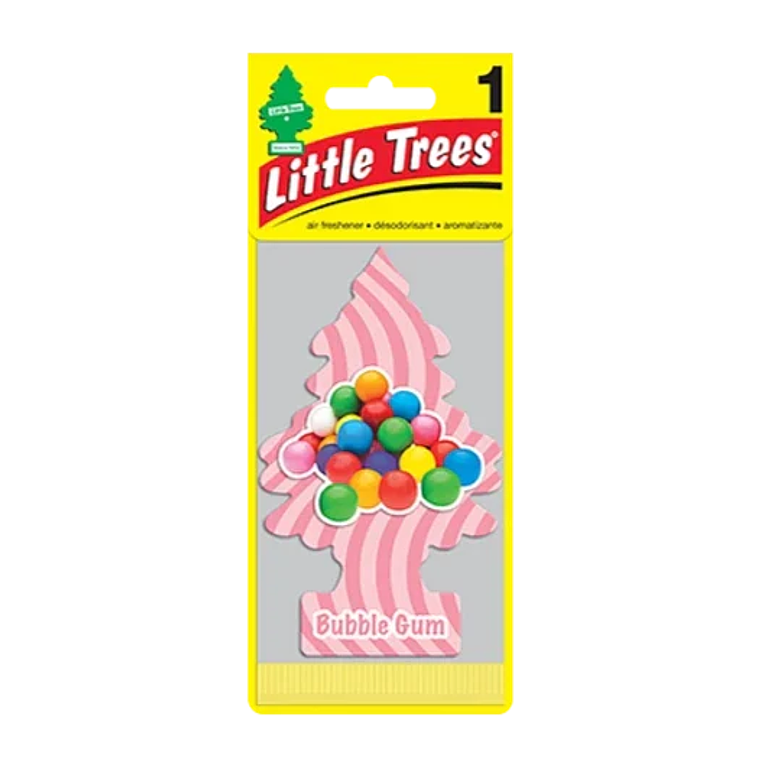 Aromatizante automovil Little Trees Bubble Gum 1