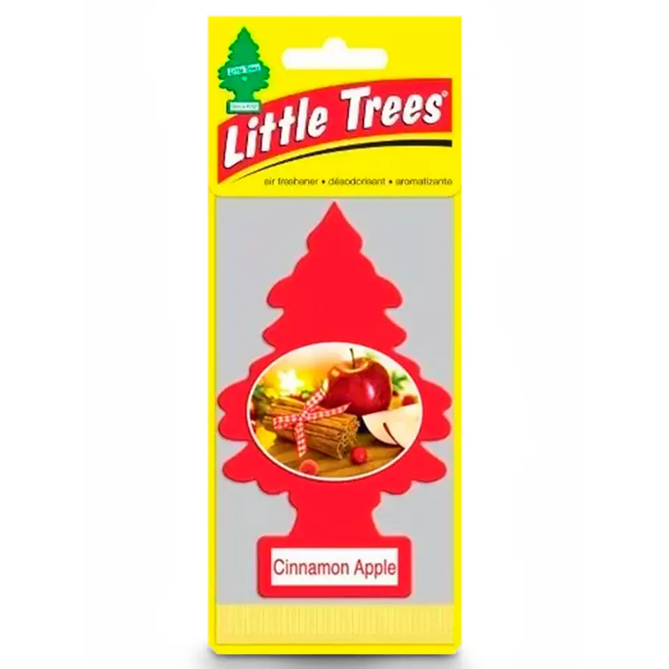 Aromatizante automovil Little Trees Manzana Canela 1