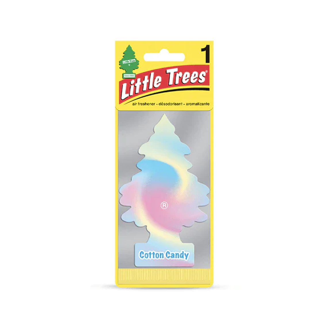 Aromatizante automovil Little Trees Algodon de Azucar 1