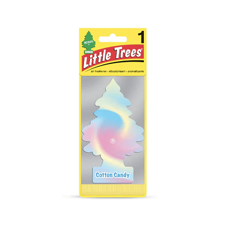 Aromatizante automovil Little Trees Algodon de Azucar 1