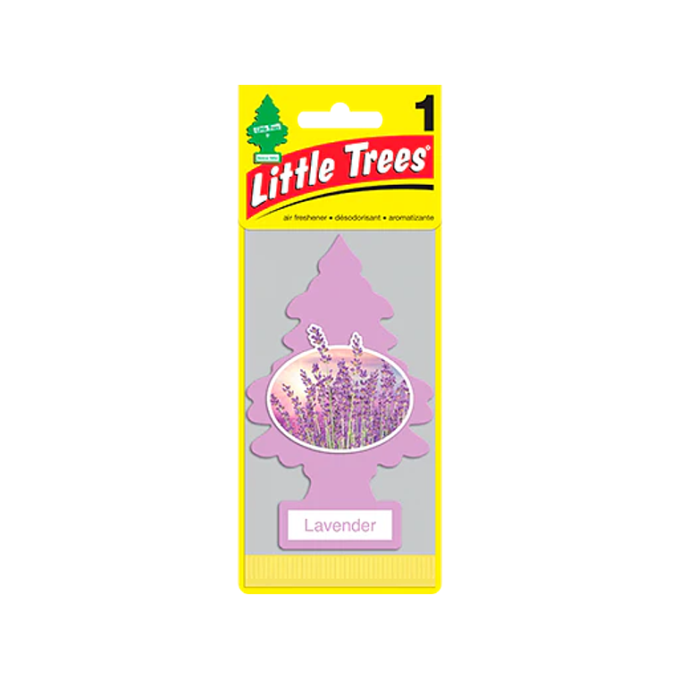 Aromatizante automovil Little Trees Lavender 1