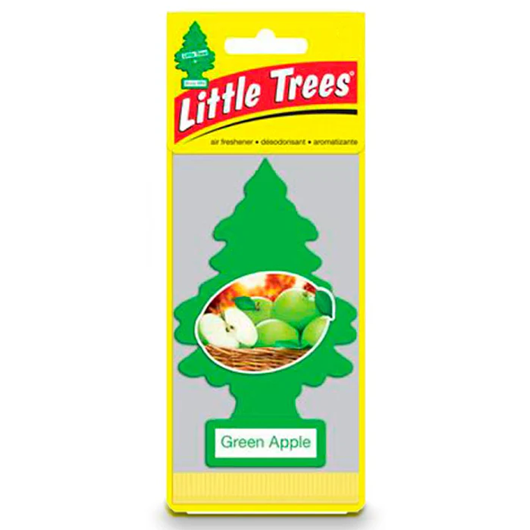 Aromatizante automovil Little Trees Manzana Verde 1