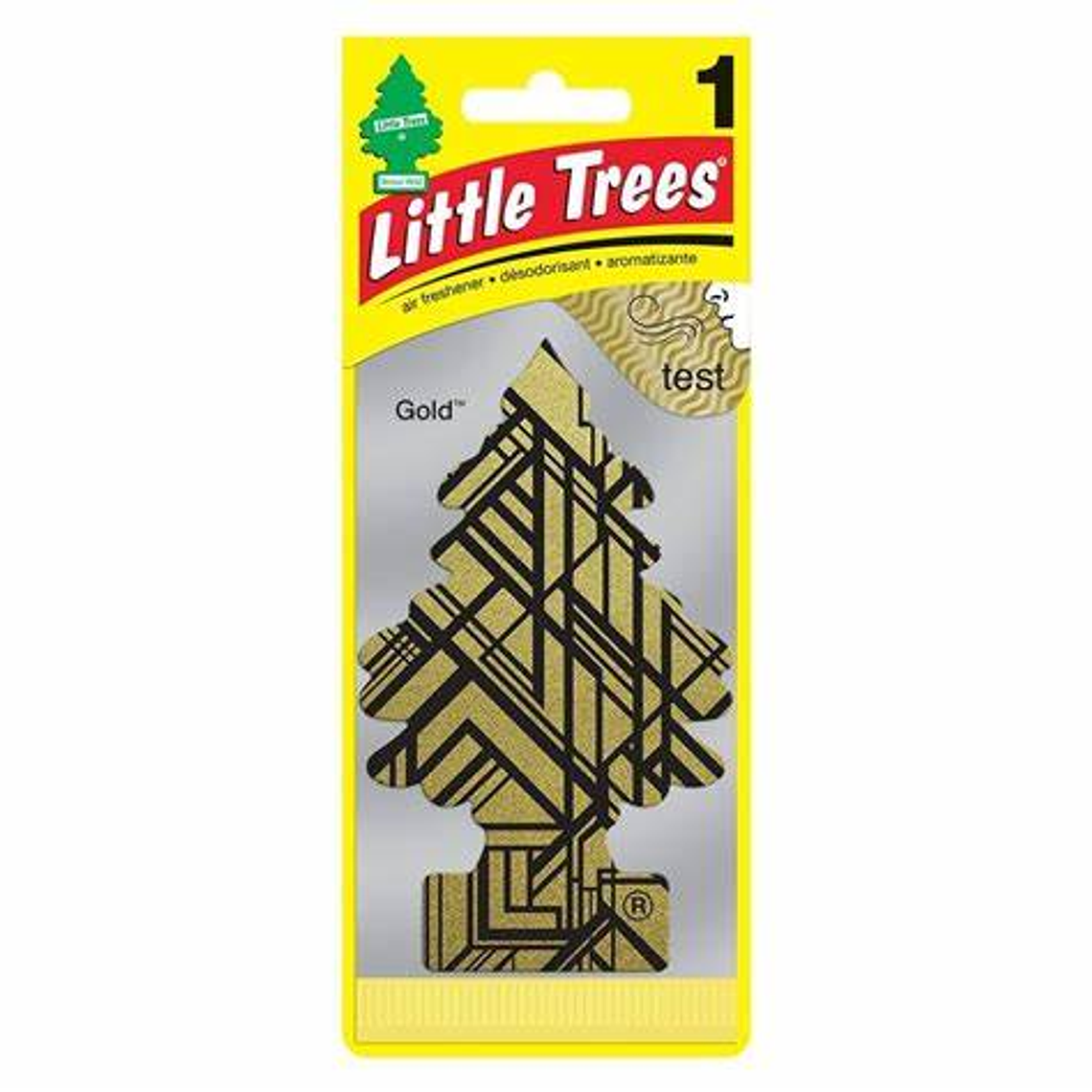 Aromatizante automovil Little Trees Gold 1