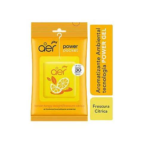 Aromatizante aer power pocket frescura cítrica