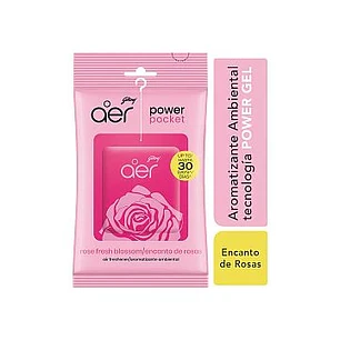 Aromatizante aer power pocket Encanto de Rosas