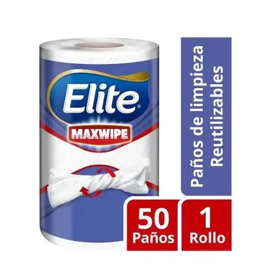 Paños de limpieza reutilizables Elite Maxwipe 1