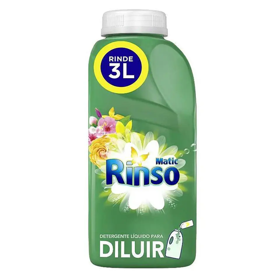 Detergente líquido Rinso para diluir 500ml 1